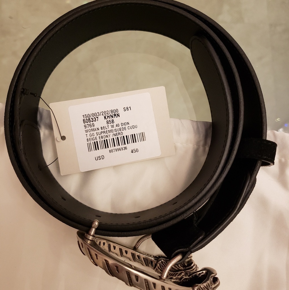 ☆☆SOLD☆☆ Gucci Dionysus Belt GG Supreme Canvas - Picture 5 of 8